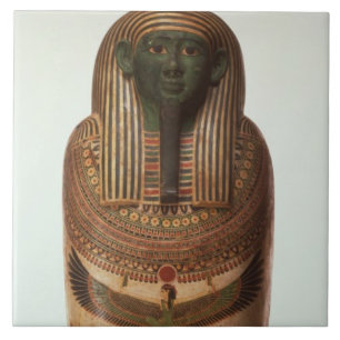 Der Sarkophag von Psamtik I (664-610 BC) spät pro Fliese