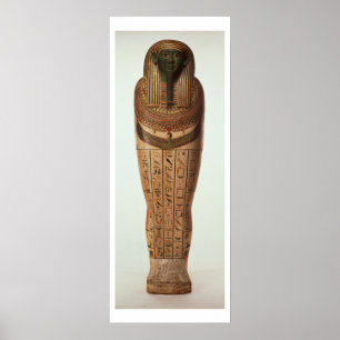 Der Sarkophag von Psamtik I (664-610 v. Chr.) Spät Poster