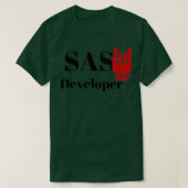 Der SAS-Entwickler T-Shirt (Design vorne)