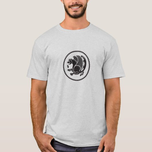 Der Sassanid-Persische Empire-Emblem-T - Shirt (Vorderseite)