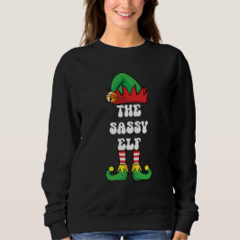 Der Sassy Elf, der hässliche Weihnachtssüßer, der Sweatshirt