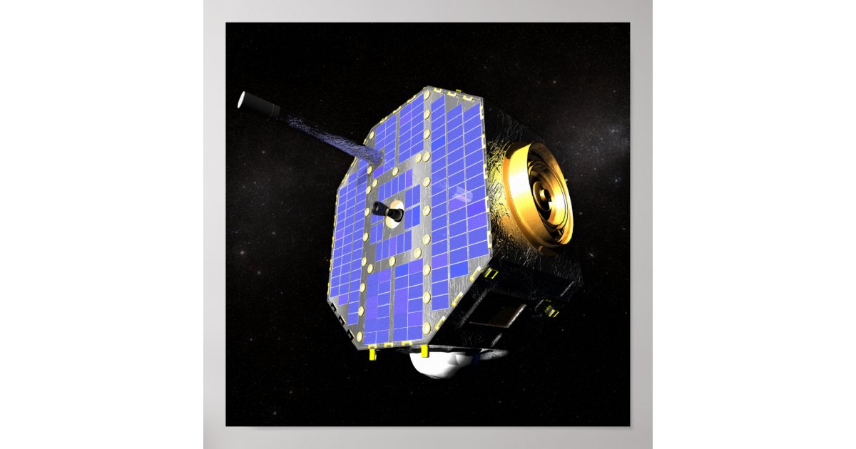 Der Satellit Interstellar Boundary Explorer Poster Zazzle.de