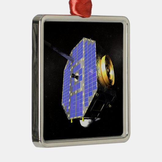 Der Satellit Interstellar Boundary Explorer Silbernes Ornament (Rechts)