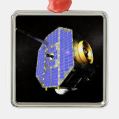 Der Satellit Interstellar Boundary Explorer Silbernes Ornament (Vorne)