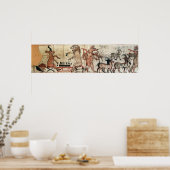 Der Satirepapyrus Poster (Küche)