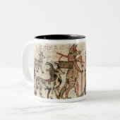 Der Satirical Papyrus Zweifarbige Tasse (Vorderseite Links)