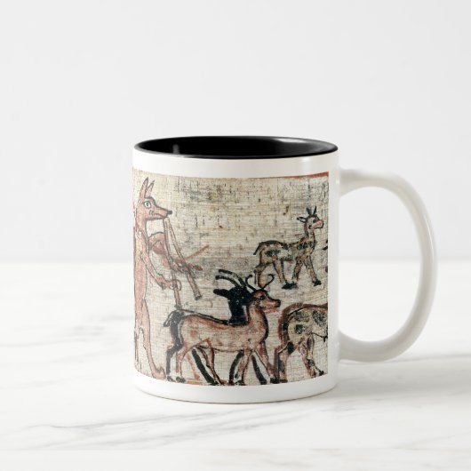 Der Satirical Papyrus Zweifarbige Tasse (Rechts)