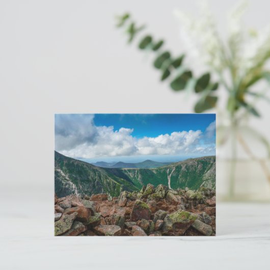 Der Sattel, der Baxter Staat Park, Maine Postkarte (Stehend Vorderseite)