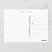 Der Sattel III - Postkarte (Rückseite)