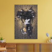 Der Sattel IV - überzogene Leinwand (Insitu (Wohnzimmer))