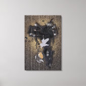 Der Sattel IV - überzogene Leinwand (Vorderseite)