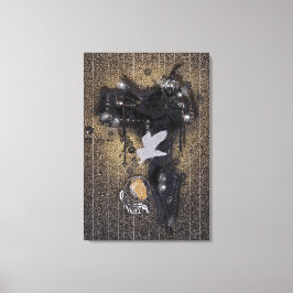 Der Sattel IV - überzogene Leinwand