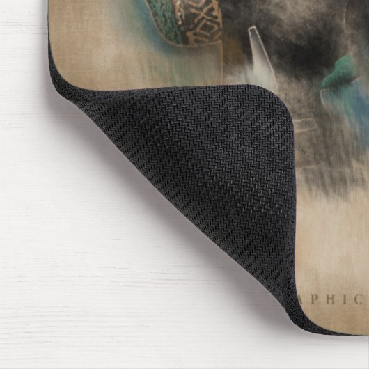 Der Sattel - Mousepad (Ecke)