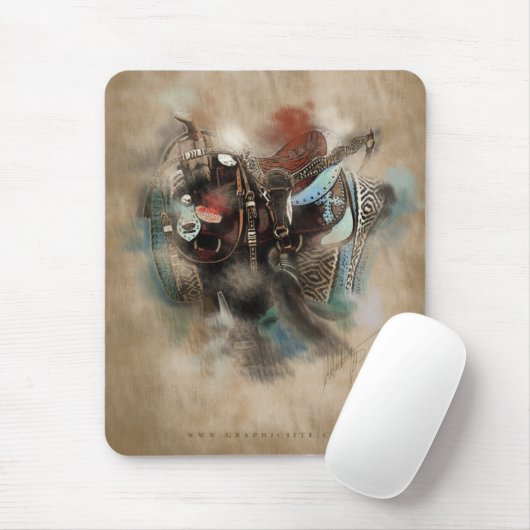 Der Sattel - Mousepad (Mit Mouse)