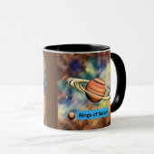 Der Saturn ist der fotogenste Planet der Sonne Tasse (VorderseiteRechts)