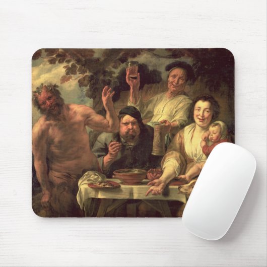 Der Satyr und die Bauern Mousepad (Mit Mouse)