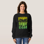 Der saubere Strand behalten Sweatshirt (Vorne ganz)