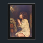 Der Säugling Samuel bei Prayer_Portraits Postkarte<br><div class="desc">Willkommen in unserem Geschäft. In unserem großen Kunstladen stellen wir Meisterwerke der besten Künstler der Geschichte vor - die Meister selbst. 

Dieser Säugling Samuel bei Prayer_PortraitsFür weitere großartige Kunstwerke besuchen Sie unseren Shop unter http://zazzle.com/GreatWorksofArt</div>