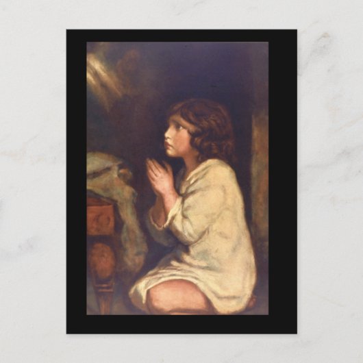 Der Säugling Samuel bei Prayer_Portraits Postkarte (Vorderseite)