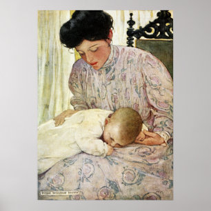 Der Säugling von Jessie Willcox Smith Poster