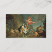 Der SäuglingBacchus geliefert durch Mercury an das Visitenkarte (Rückseite)