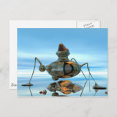 Der Saum Postkarte (Vorne/Hinten)