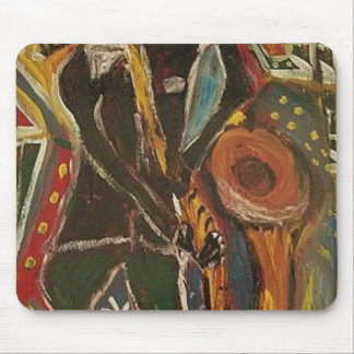 DER SAX PLAYER MOUSEPAD