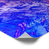 Der Sax-Player Poster (Ecke)