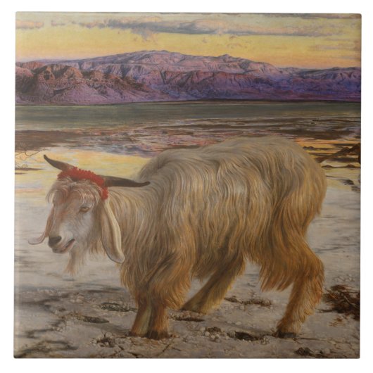 Der Scapegoat (von William Holman Hunt) Fliese (Vorderseite)