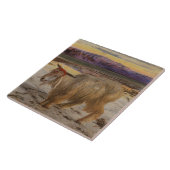 Der Scapegoat (von William Holman Hunt) Fliese (Seite)