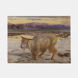 Der Scapegoat (von William Holman Hunt) Fußmatte