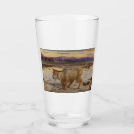 Der Scapegoat (von William Holman Hunt) Glas