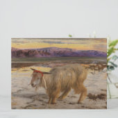 Der Scapegoat (von William Holman Hunt) Karte (Stehend Vorderseite)