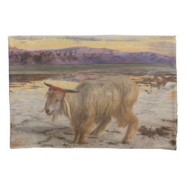 Der Scapegoat (von William Holman Hunt) Kissenbezug