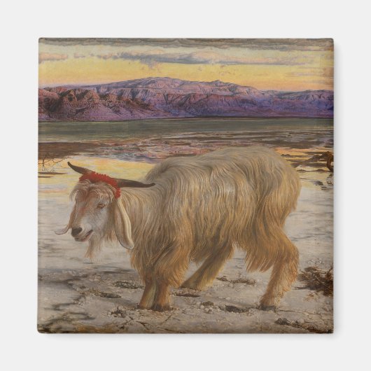 Der Scapegoat (von William Holman Hunt) Magnet (Vorne)