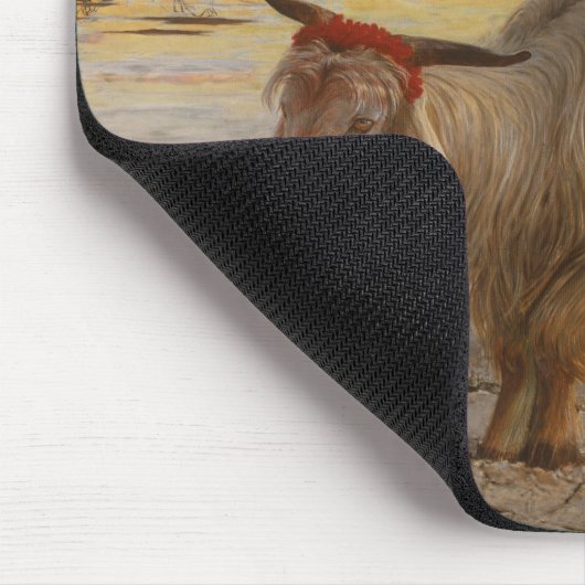 Der Scapegoat (von William Holman Hunt) Mousepad (Ecke)