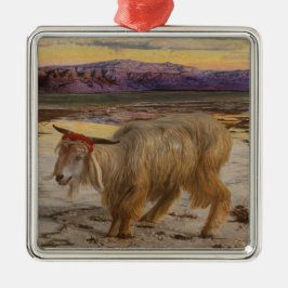 Der Scapegoat (von William Holman Hunt) Ornament Aus Metall