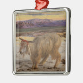 Der Scapegoat (von William Holman Hunt) Ornament Aus Metall (Links)