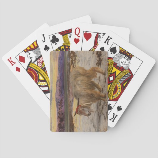 Der Scapegoat (von William Holman Hunt) Spielkarten (Rückseite)