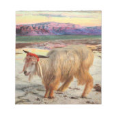 Der Scapegoat William Holman Hunt Notizblock (Vorderseite)