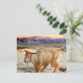 Der Scapegoat William Holman Hunt Postkarte (Stehend Vorderseite)