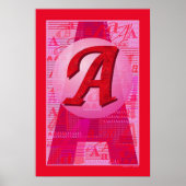 "Der Scarlet Letter" Poster (Vorne)