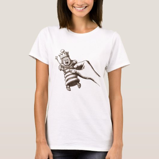 Der Schach-König Original T-Shirt (Vorderseite)