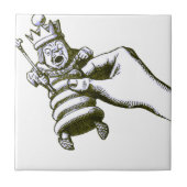 Der Schach-König Tenniel Fliese (Vorderseite)