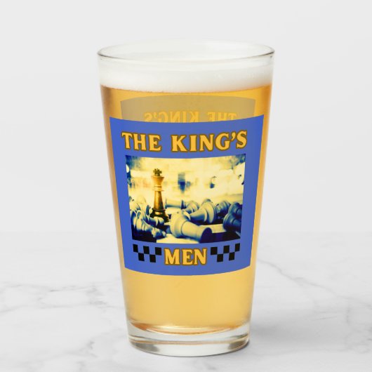 Der Schachspieler des Königs Glas (Vorne (Gefüllt))