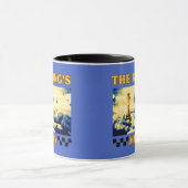 Der Schachspieler des Königs Tasse (Zentrum)