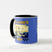 Der Schachspieler des Königs Tasse (Vorderseite Links)