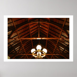 Der Schädel der Kirche Poster