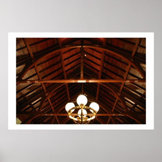 Der Schädel der Kirche Poster (Vorne)