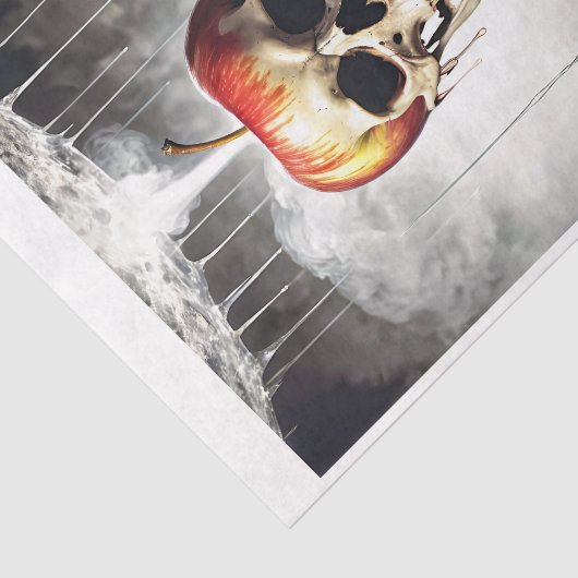 Der Schädel des ursprünglichen Sins Seidenpapier (Ausschnitt)